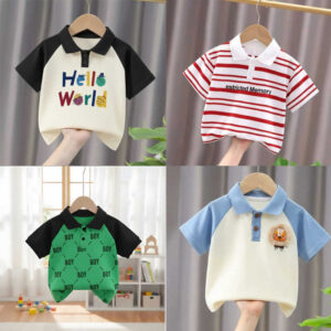 Stylish cotton Polo t-shirt combo for boys=HZ-615