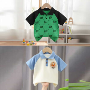Stylish cotton Polo t-shirt combo for boys=HZ-639