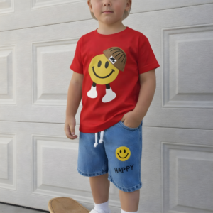 Premium Quality T-Shirt And Jeans Pant Combo Set For Baby=WH-103