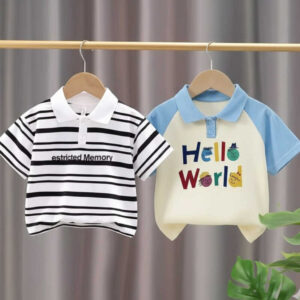 Stylish cotton Polo t-shirt combo for boys=HZ-556