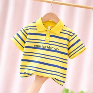 Stylish cotton Polo t-shirt for boys=HZ-645